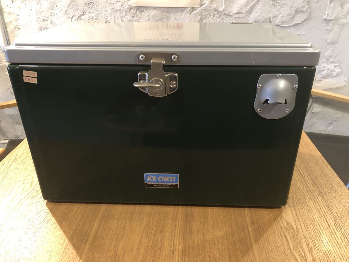 DULTON (ダルトン) アイス チェスト(20L) ICE CHEST 20L DARK GREEN ステンレススチール クーラーボックス②