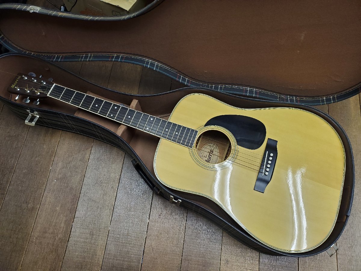 Morris／モーリス F-20 アコースティックギター ハードケース付き