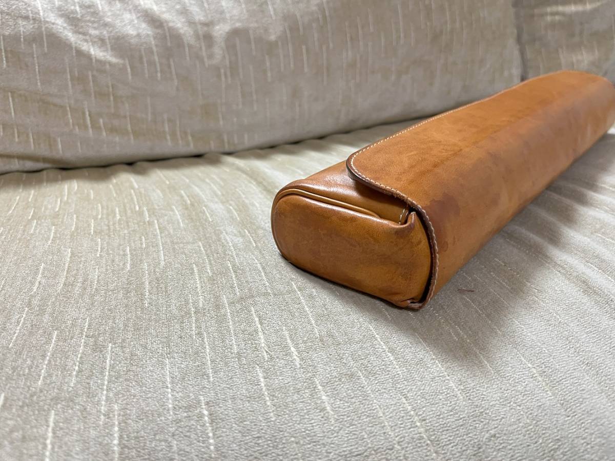 高級牛革製 ムラマツFlute ケースカバー H管用 未使用 コーデュラ 注意