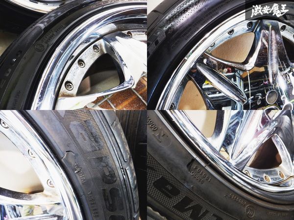 ワーク LS 19インチ 8.5J，10J PCD114.3 5穴 ET40，45 ハブ径約