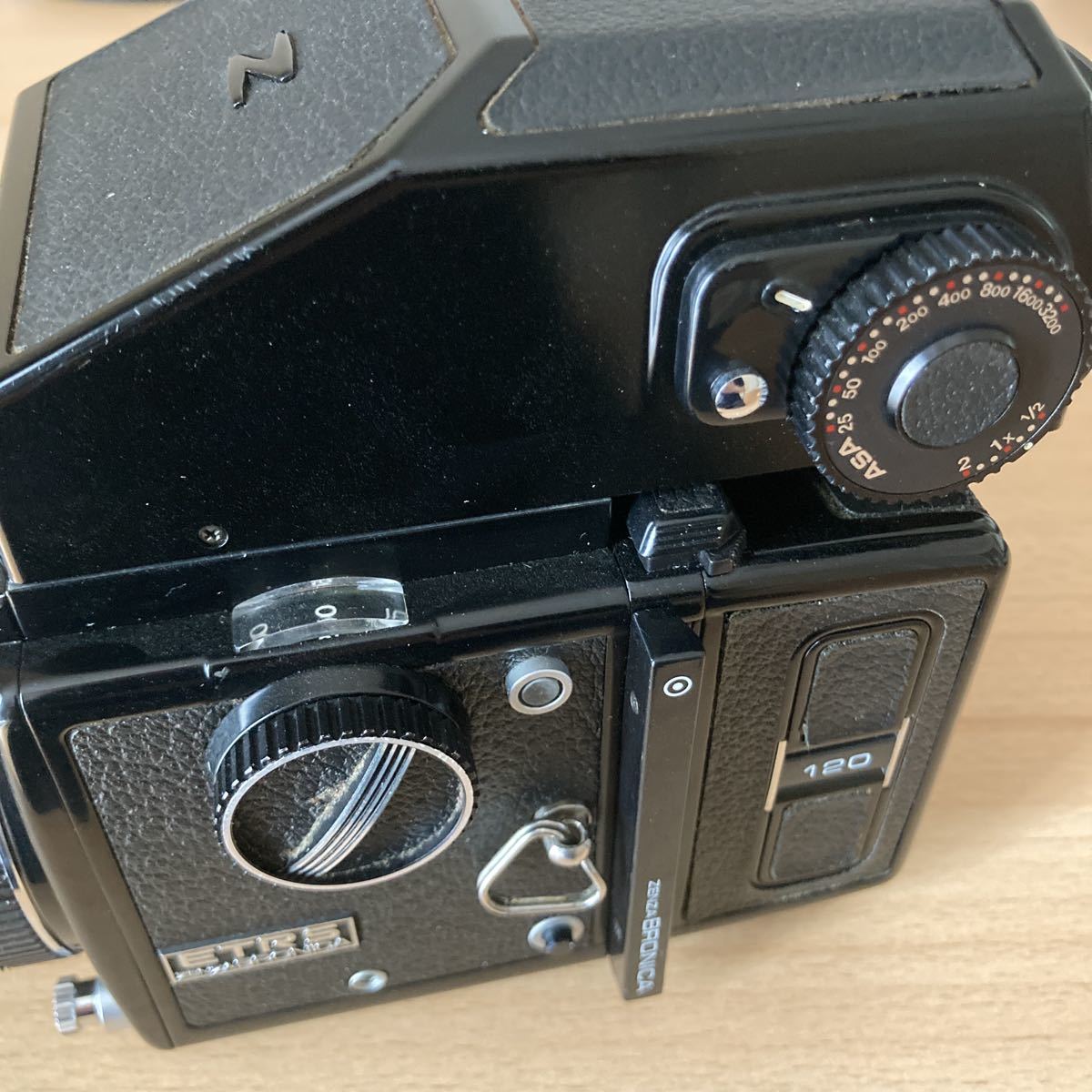 ゼンザブロニカ ZENZA BRONICA ETRS + ZENZANON EII 2.8 75mm ジャンク品