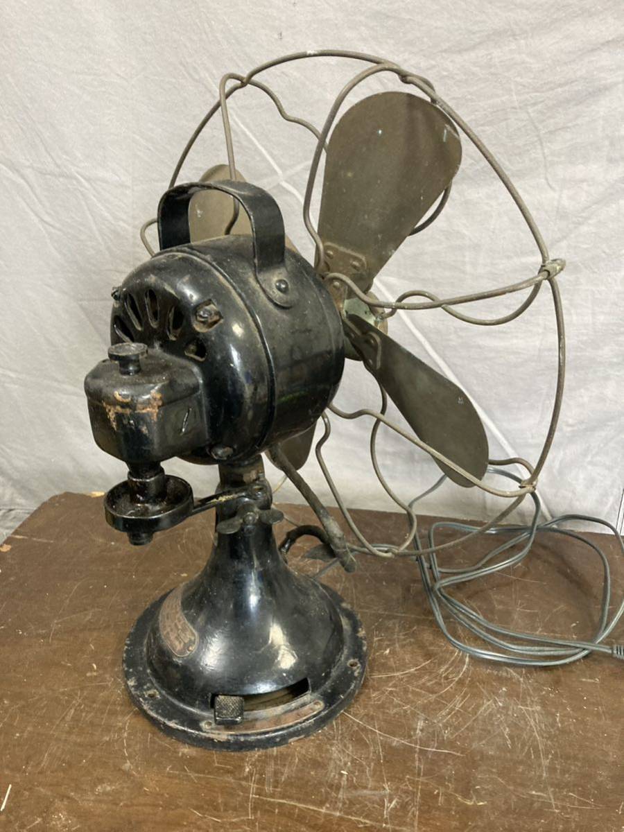 扇風機 昭和レトロ アンティーク 交流電気扇 C-7032 レトロな 芝浦電気