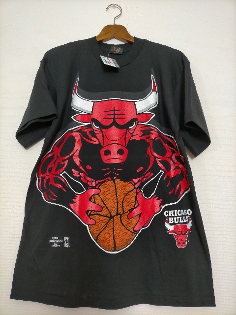 新品 デッドストック 90s USA製 ビンテージ 96年 NBA CHICAGO BULLS 