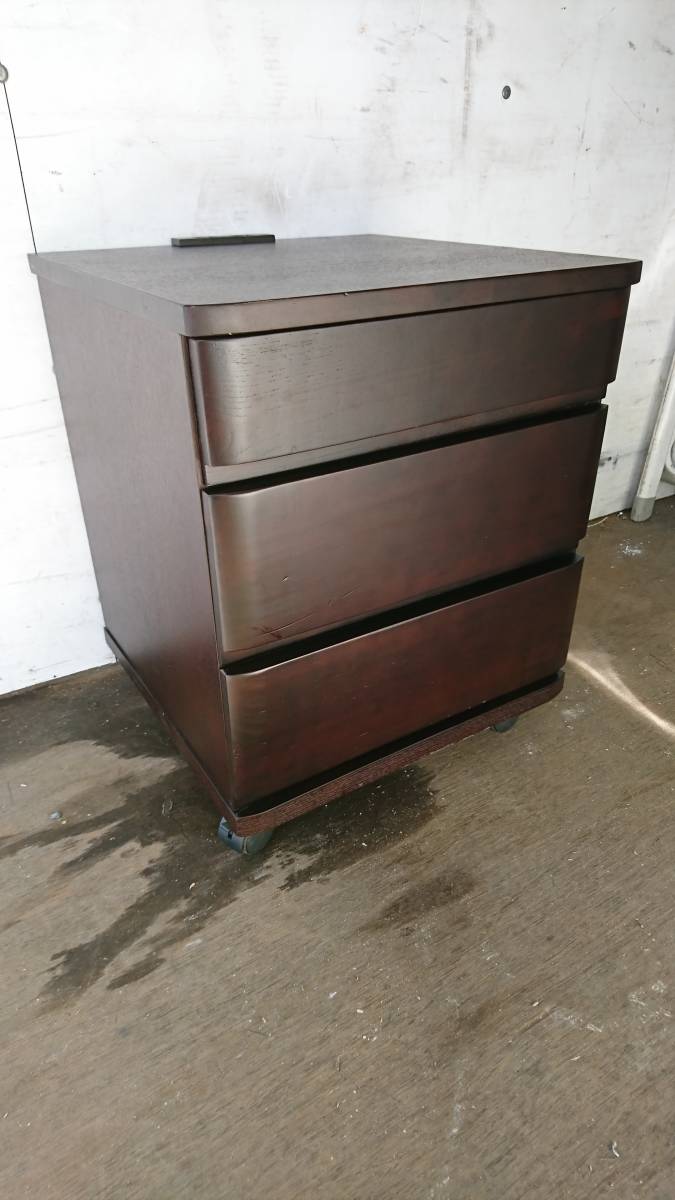 マルヨシ民芸家具 天然木 ベッドサイドボード チェスト ワゴン ナイト  