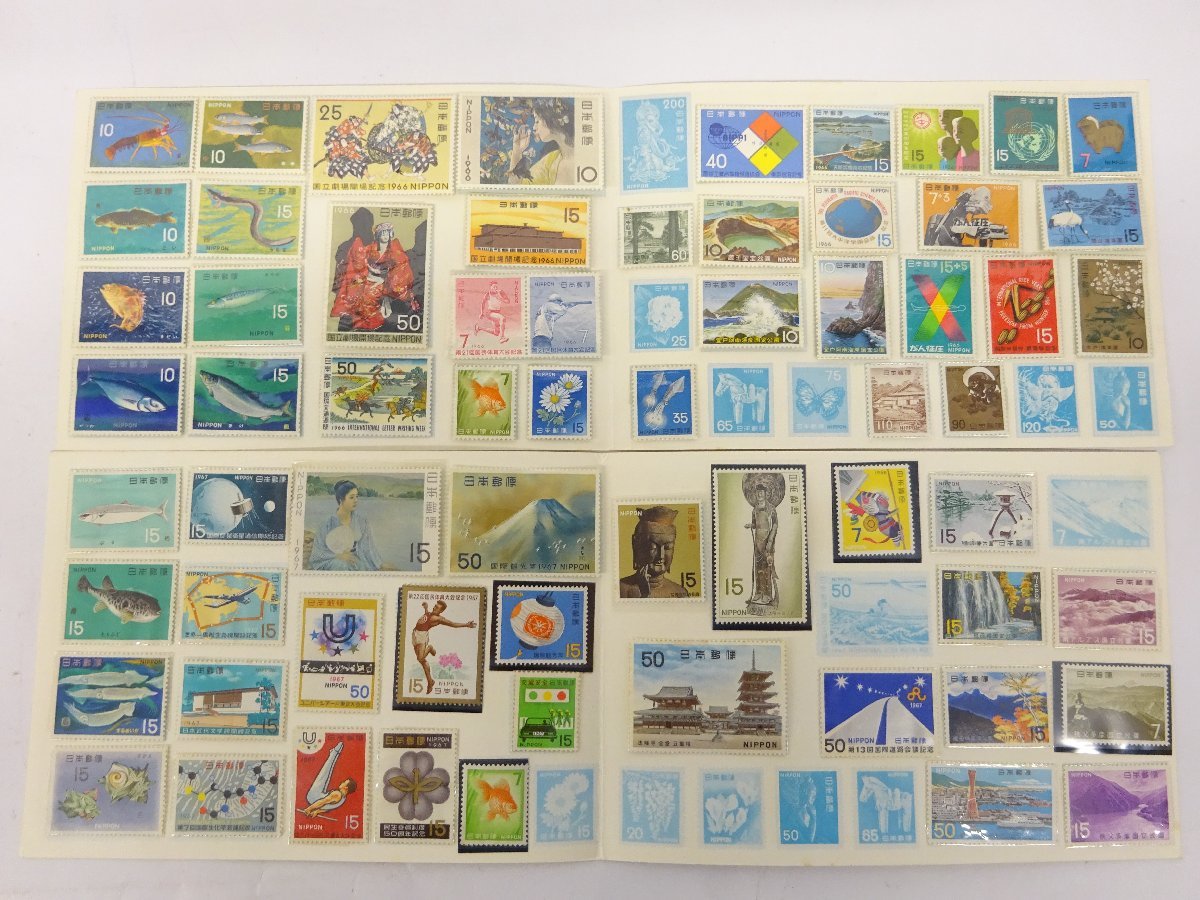 1円~ おたからや◇G0316 未使用日本切手 アルバム入り2冊 バラ 1円~ おたからや◇G0316 未使用日本切手 アルバム入り2冊 バラ