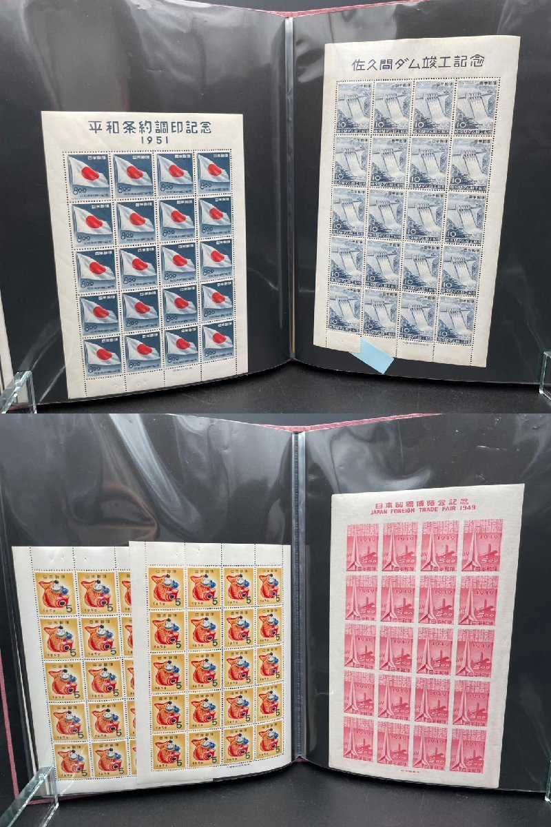 中国切手コレクション 美しい切手シート大量まとめアルバム付き 中国切手 コレクション 美しい切手シートまとめ 大型多数アルバム付き