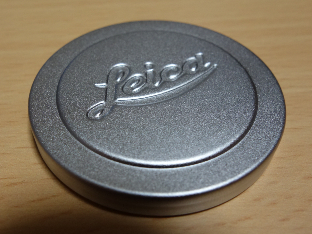 ライカ キャップ(クセノン ズマリット 50mm F1.5用) ORXDO シャイニークローム 美品