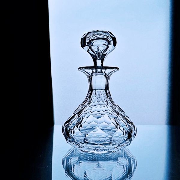 輝くオールドバカラBaccarat☆エカイユの香水瓶 ショニーハニカム