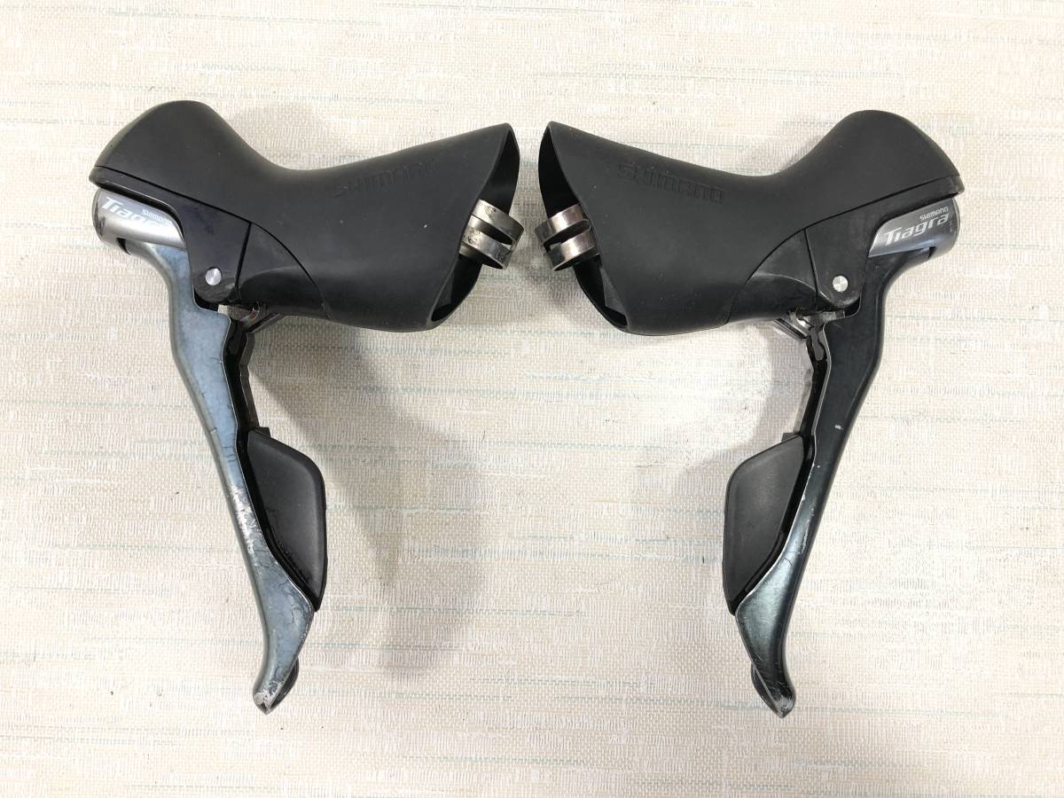 シマノ ティアグラ ST-4700 2X10速 動作品 ブラケットカバー新品 全国