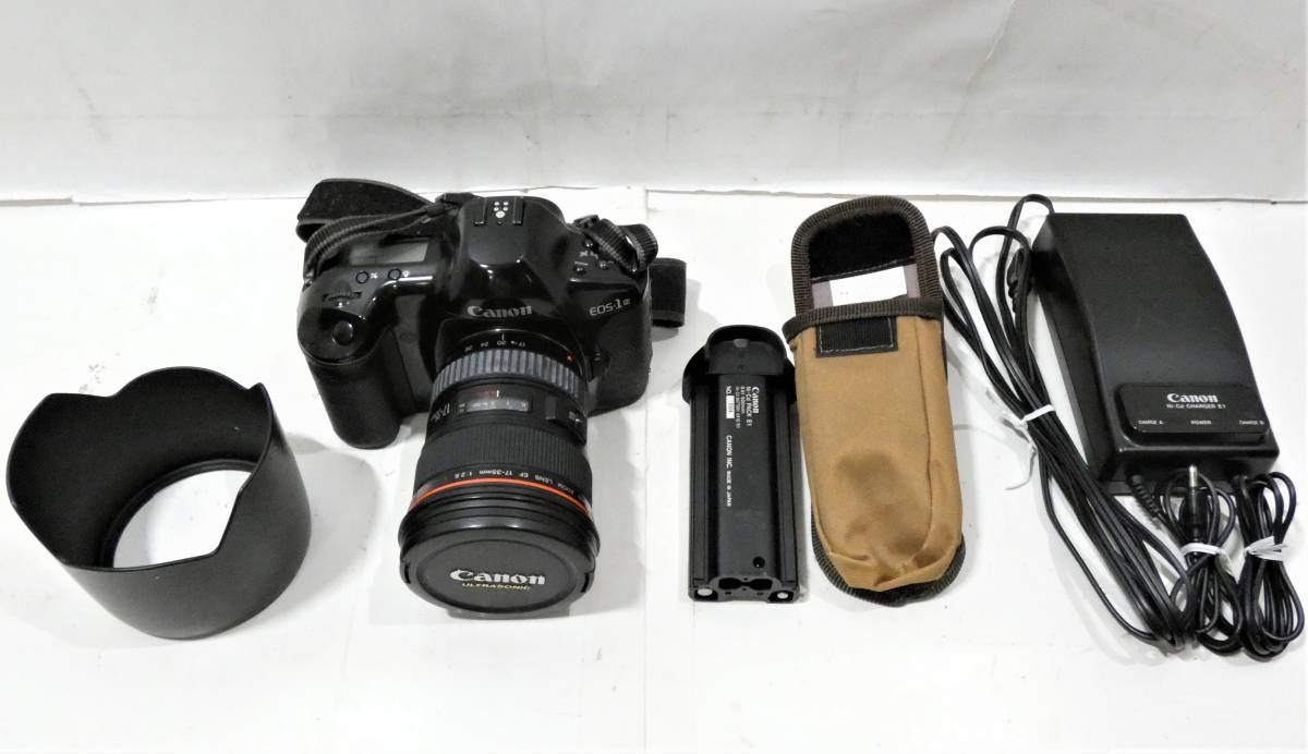 5276T/Canon キャノン EOS-1N 一眼レフ フィルムカメラ EF17-35mm Ni