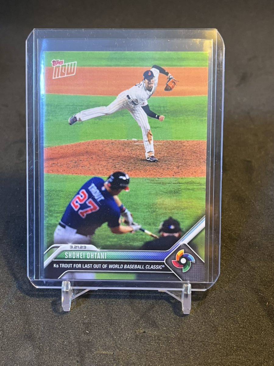 1円スタート 2023 TOPPS NOW World Baseball Classic WBC 大谷翔平 VS