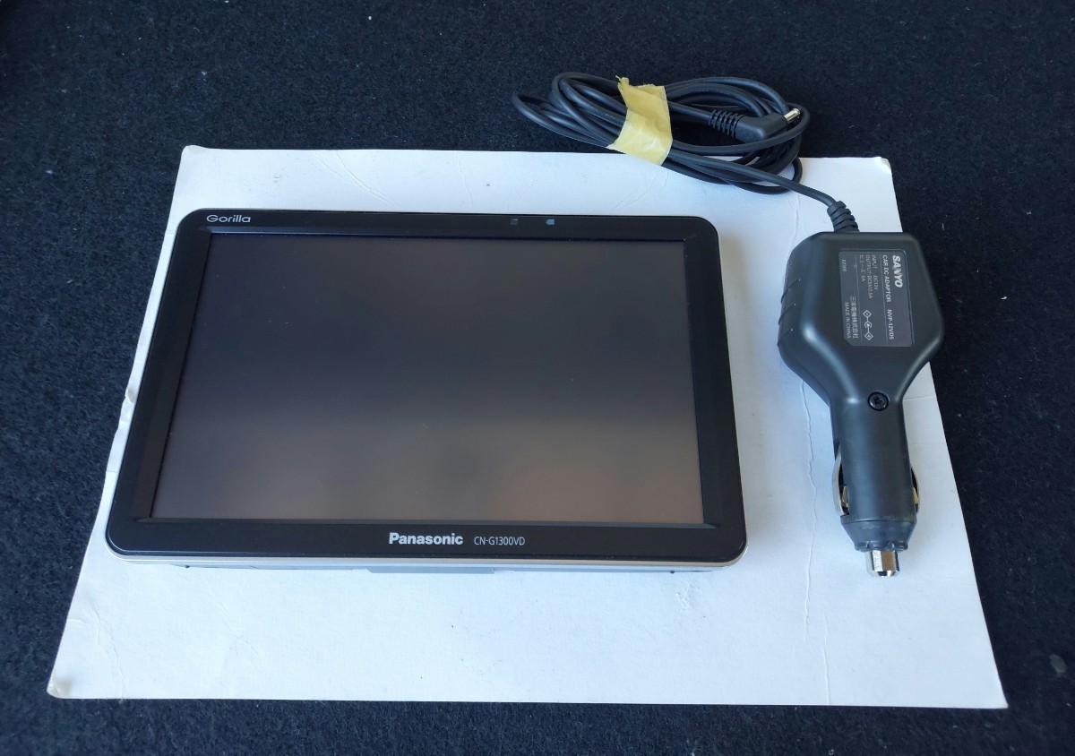パナソニック Panasonic CN-G1300VD ゴリラ ポータブルナビ 2019年地図