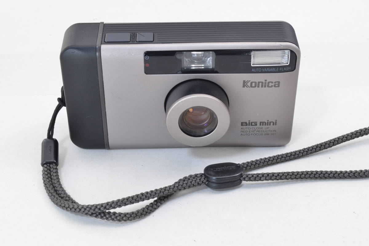 Konica BIG mini BM-301 コニカ コンパクトフィルムカメラ シャッター
