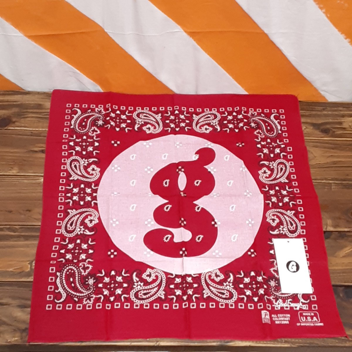 ☆*☆様 GOODENOUGH バンダナ 2枚セット 送料無料 GOODENOUGH VINTAGE BANDANA RED GRAM G グッドイナフ
