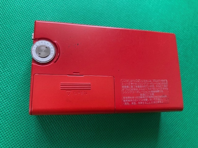 東芝 TOSHIBA ウォーキー Walky KT-AS10 レッド ラジオチューナー RP 