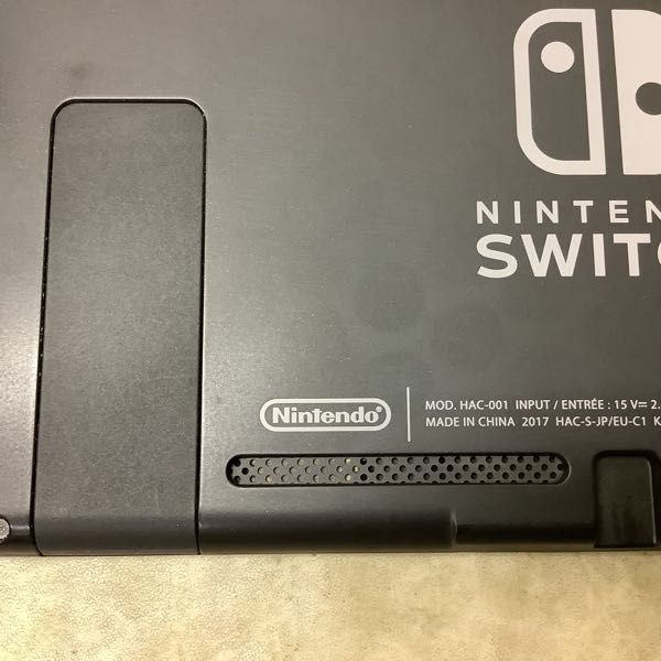 1円〜 動作確認/初期化済 箱無 Nintendo Switch HAC-001 ネオンブルー