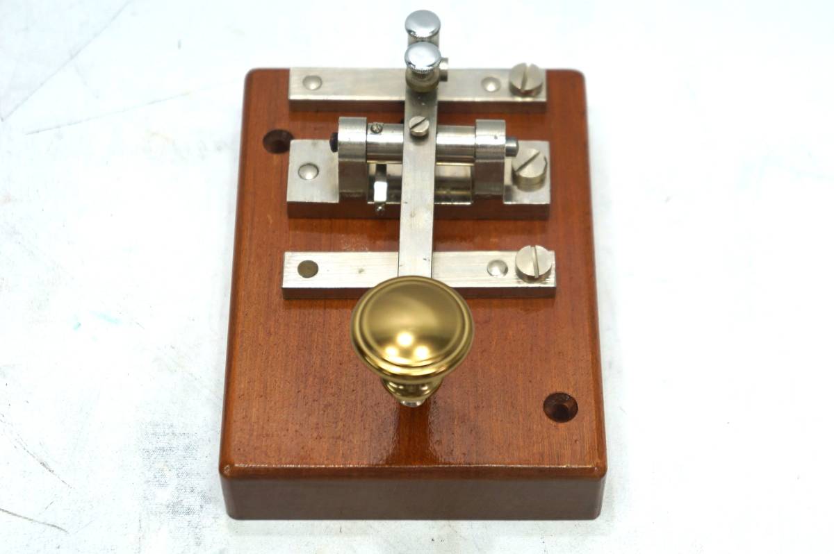 ★☆M/ 電鍵 モールス信号 CW 状態良好 無線 メーカー不明☆★