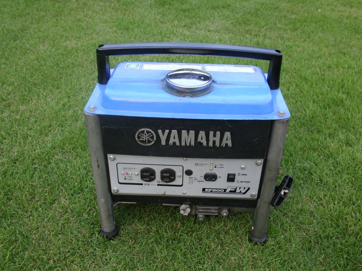 むっちん YAMAHA 発電機 EF900FW 50Hz 本体 .: ヤマハ 発電機 EF900FW