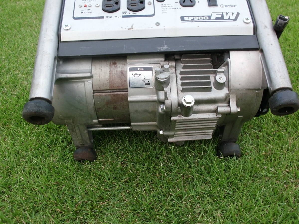 むっちん YAMAHA 発電機 EF900FW 50Hz 本体 .: ヤマハ 発電機 EF900FW
