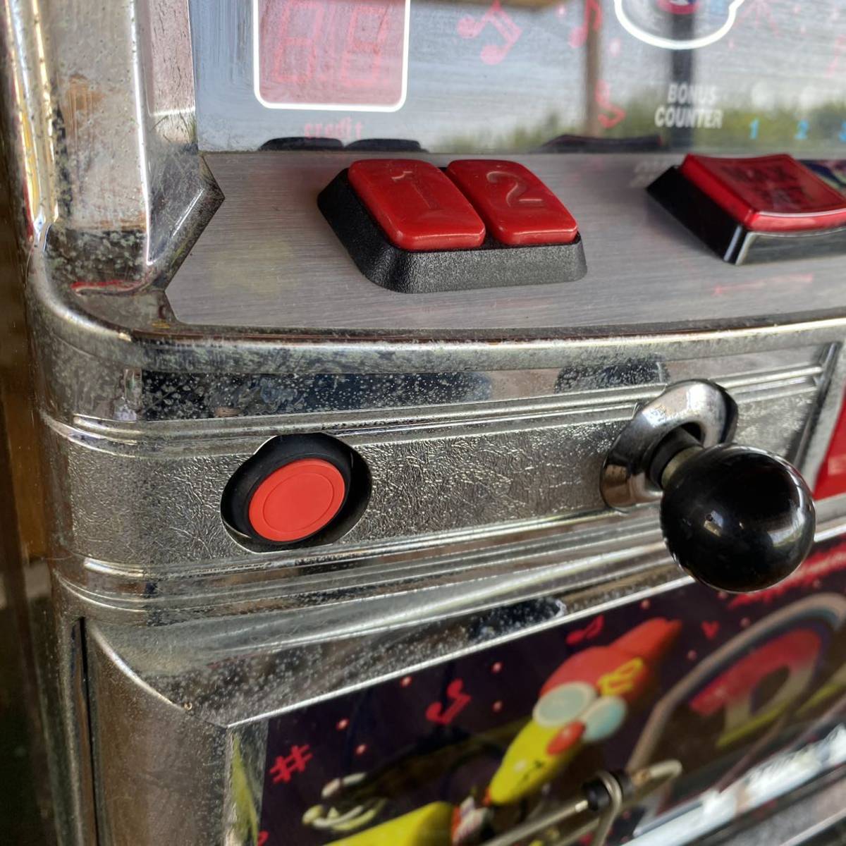 ◇レトロ DJ ディージェー パチスロ 実機 エレクトロコインジャパン
