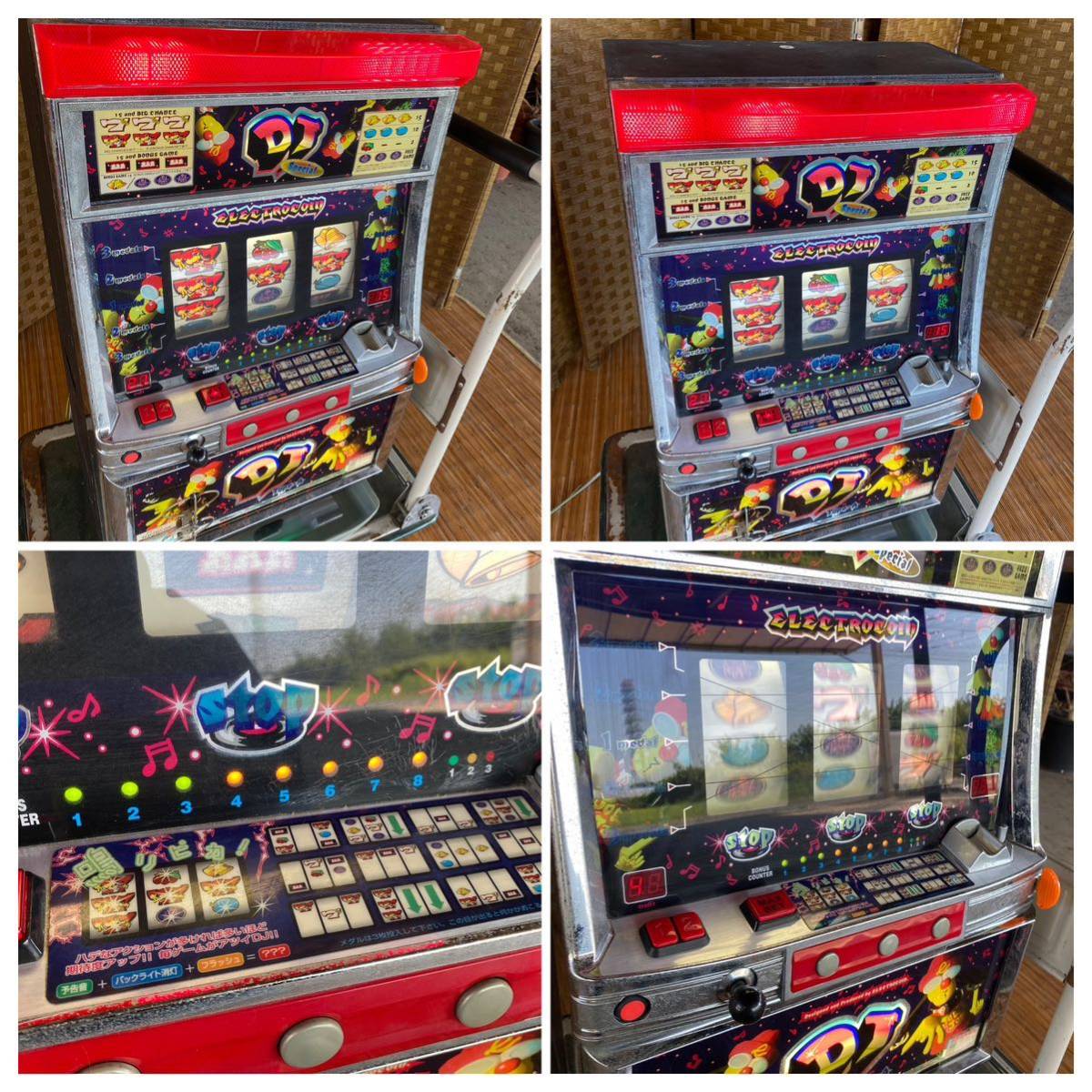 ◇レトロ DJ ディージェー パチスロ 実機 エレクトロコインジャパン
