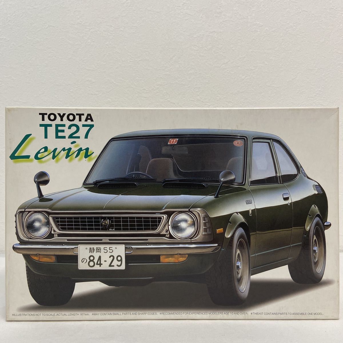 未組立 FUJIMI 1/24 TOYOTA LEVIN TE27 フジミ模型 トヨタ レビン 