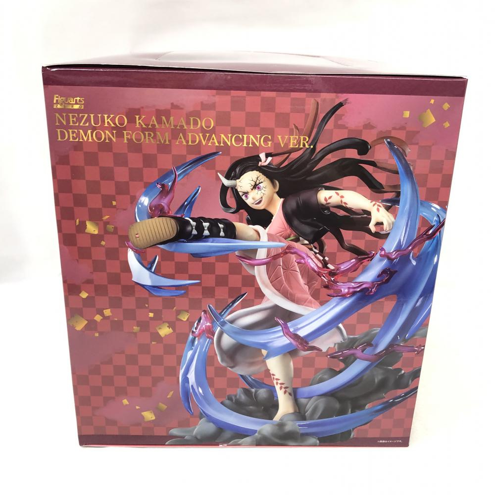 中古】S未開封)フィギュアーツZERO 竈門禰豆子 鬼化進行時