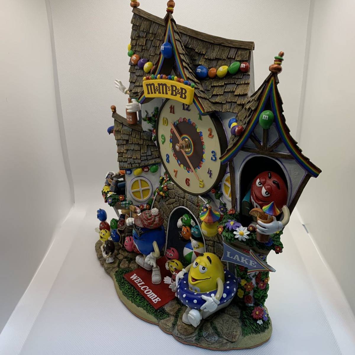 ダンバリーミント m&m''s 置時計 「ベッド & ブレックファスト