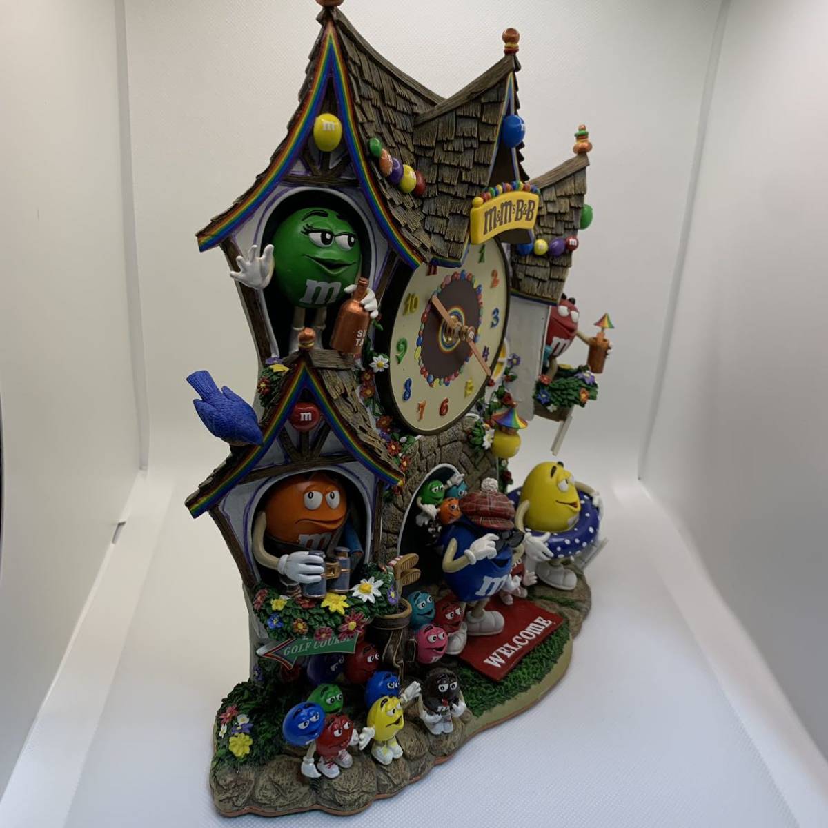 ダンバリーミント m&m''s 置時計 「ベッド & ブレックファスト