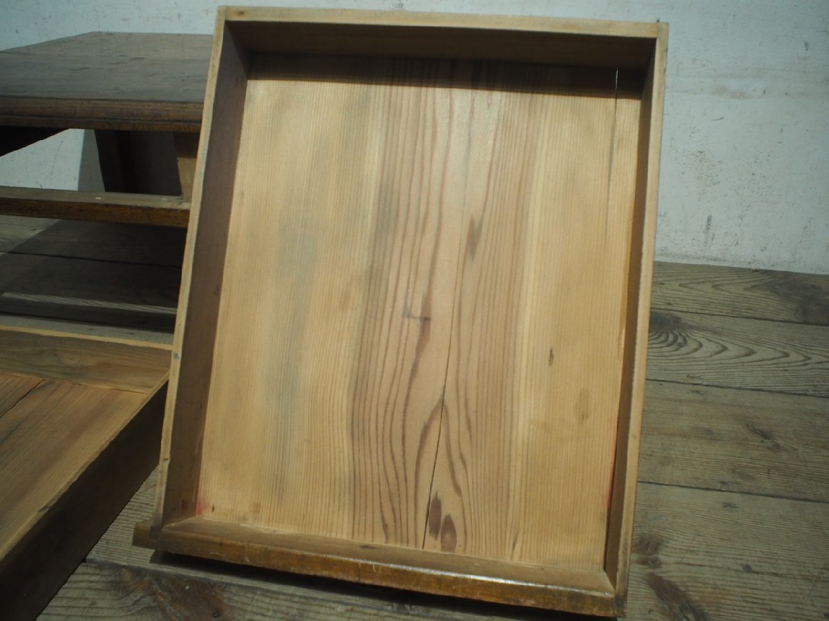 家具 タS0794◇天板W85cm×D53cm◇アンティーク◇味のある古い木製文机