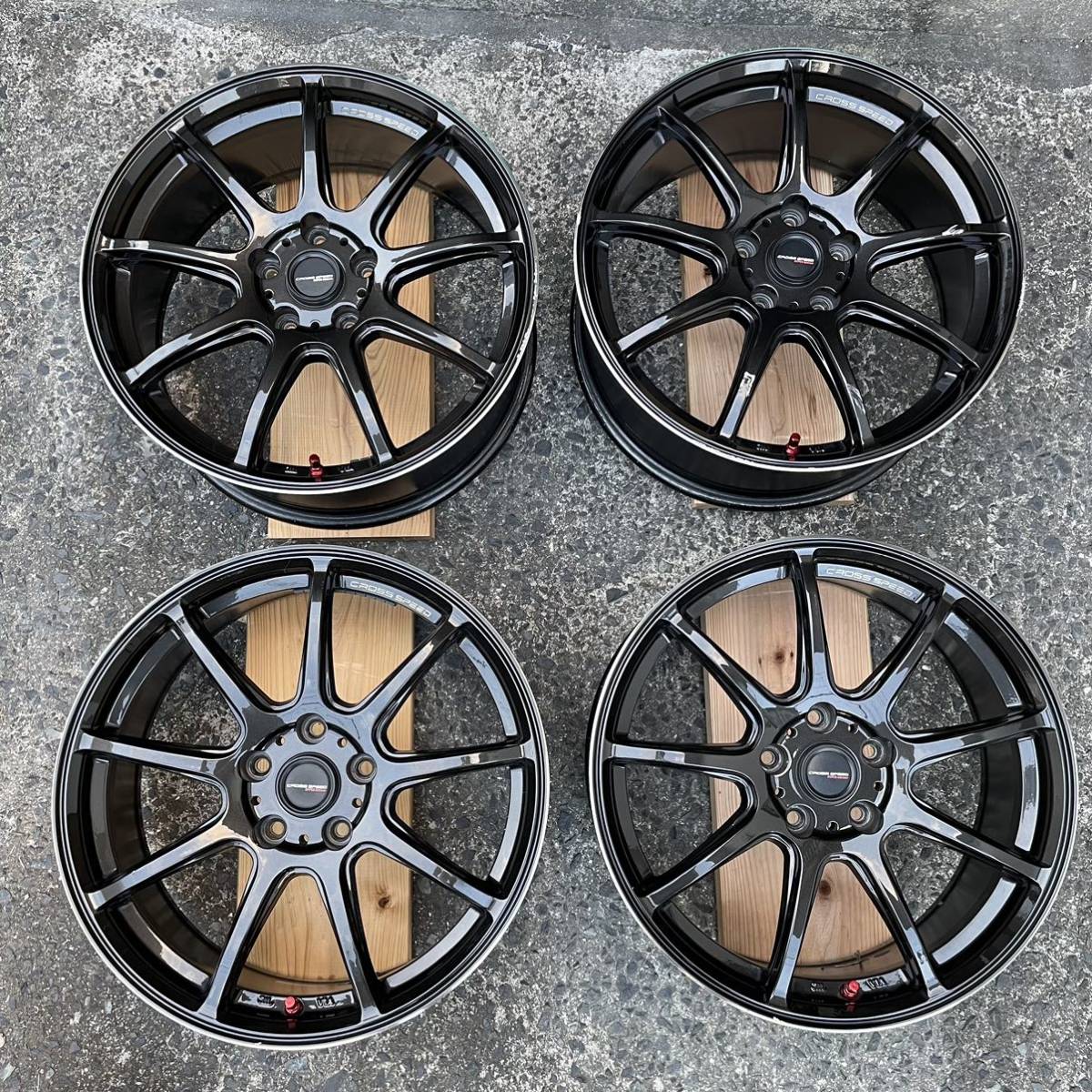 クロススピードハイパーエディションRS9 18×7.5J +48 いとおしい 5×114.3