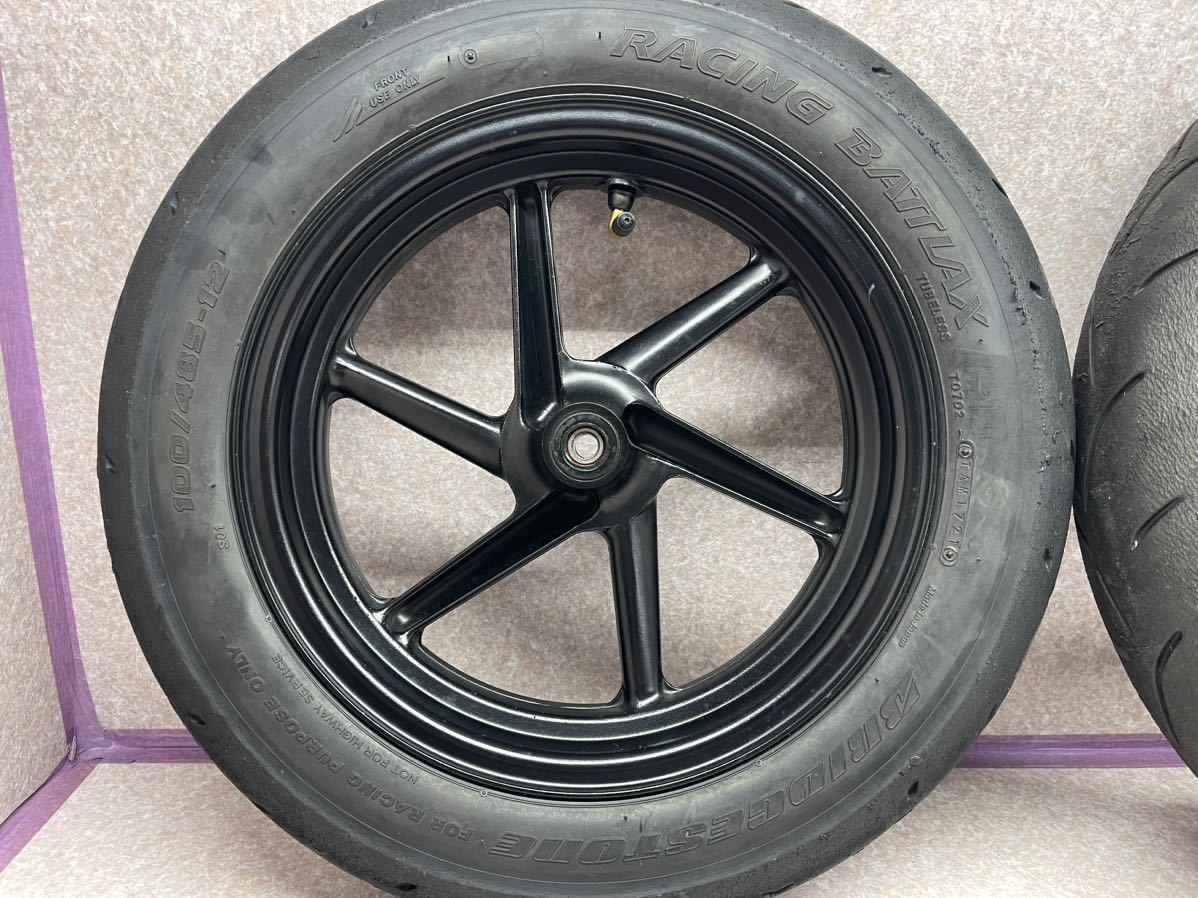 NSF100純正ホイール タイヤ付き エイプ NSR モンキー NSR50 NSF100