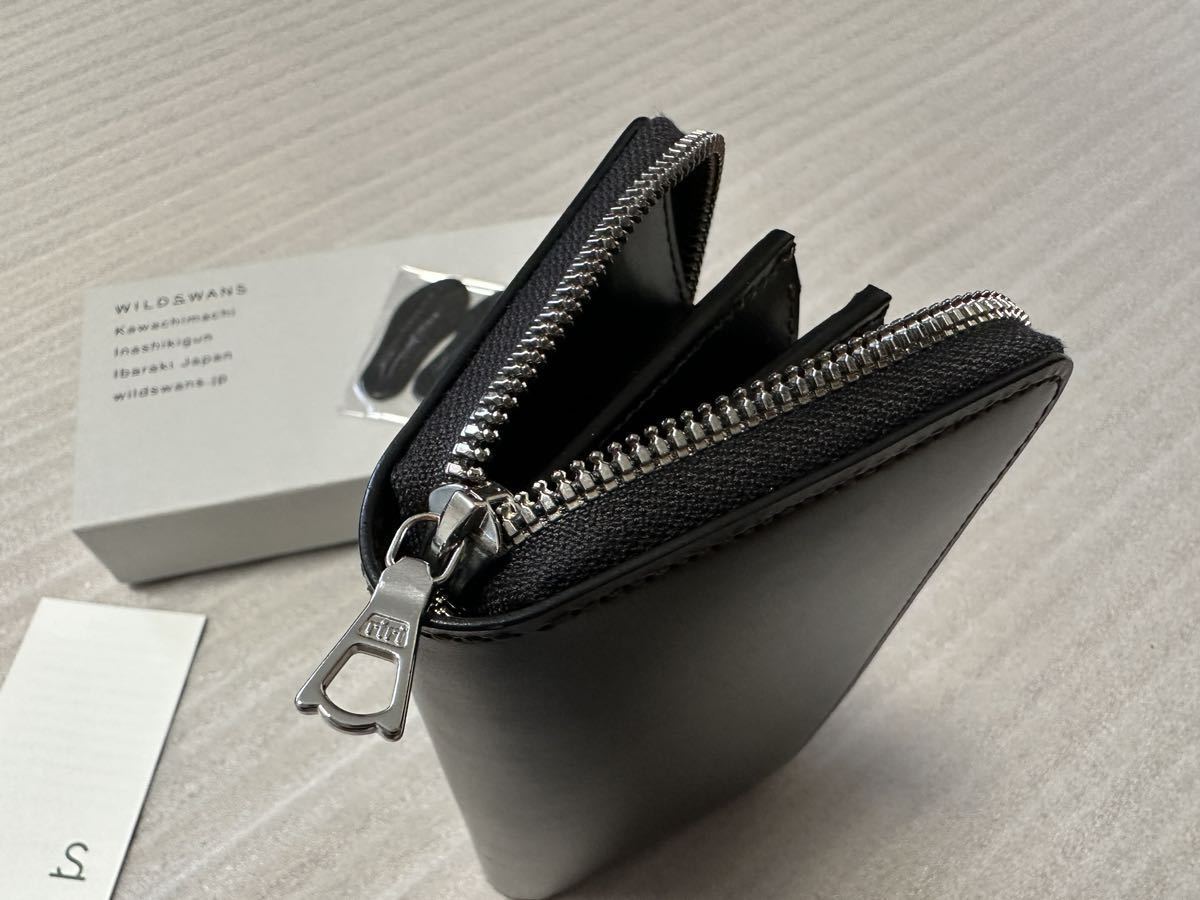 WILDSWANS kf-001 サドルプルアップ ラウンドファスナー財布（美品 