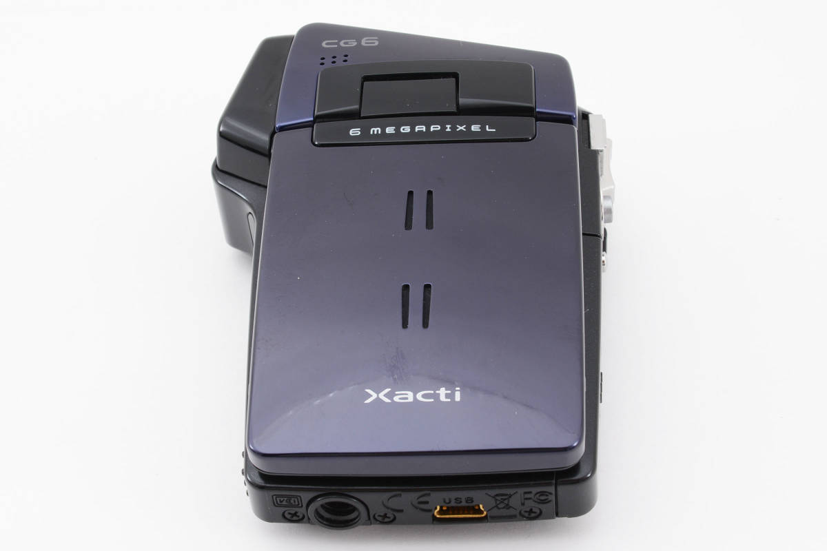 ☆極上美品☆ SANYO Xacti DMX-CG6 サンヨー ザクティ 防水 ビデオ