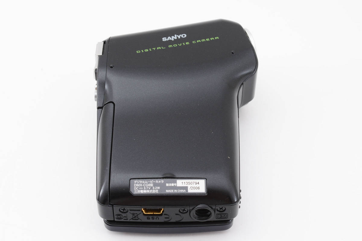 ☆極上美品☆ SANYO Xacti DMX-CG6 サンヨー ザクティ 防水 ビデオ