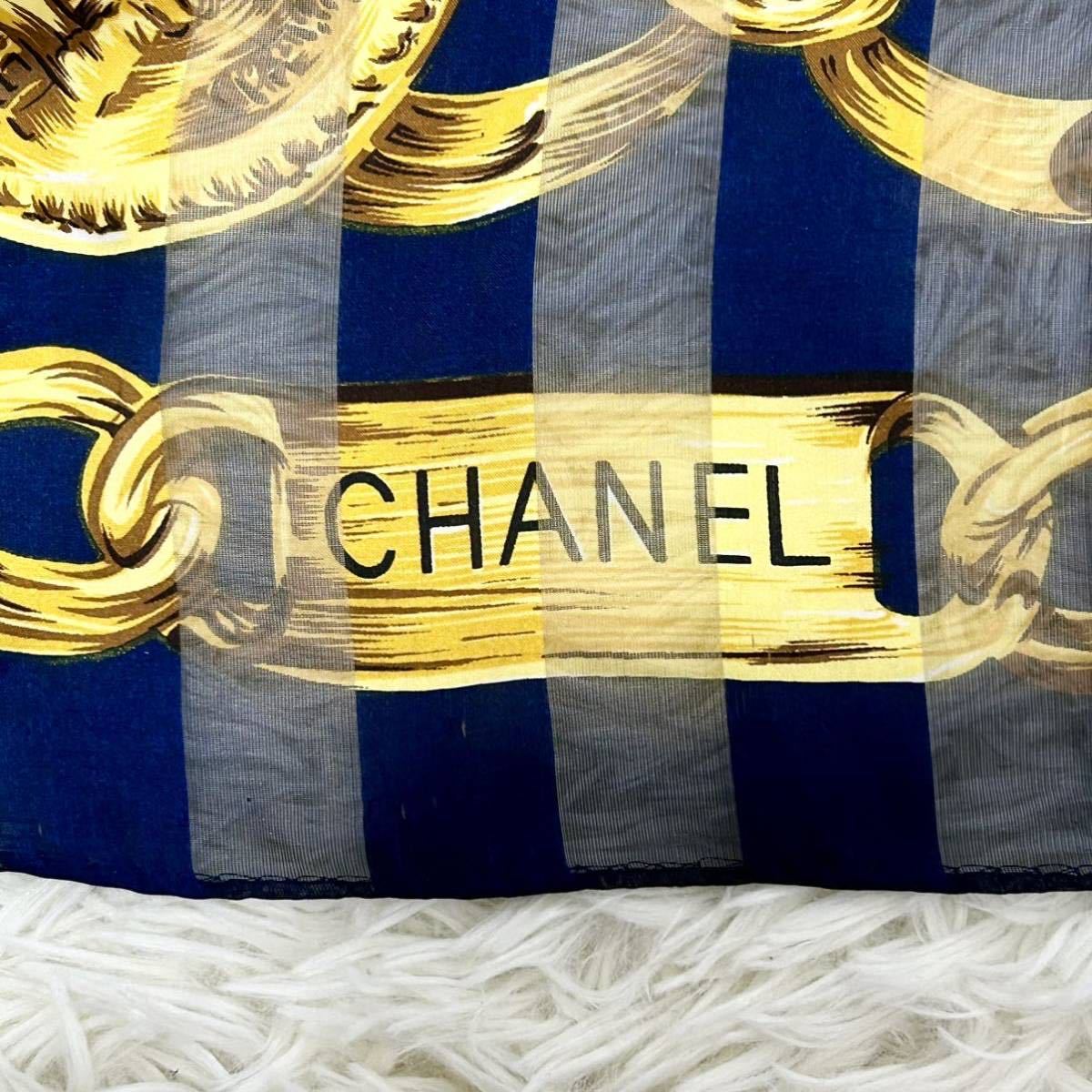 シャネル CHANEL スカーフ シルク ココマーク 大判 大判スカーフ