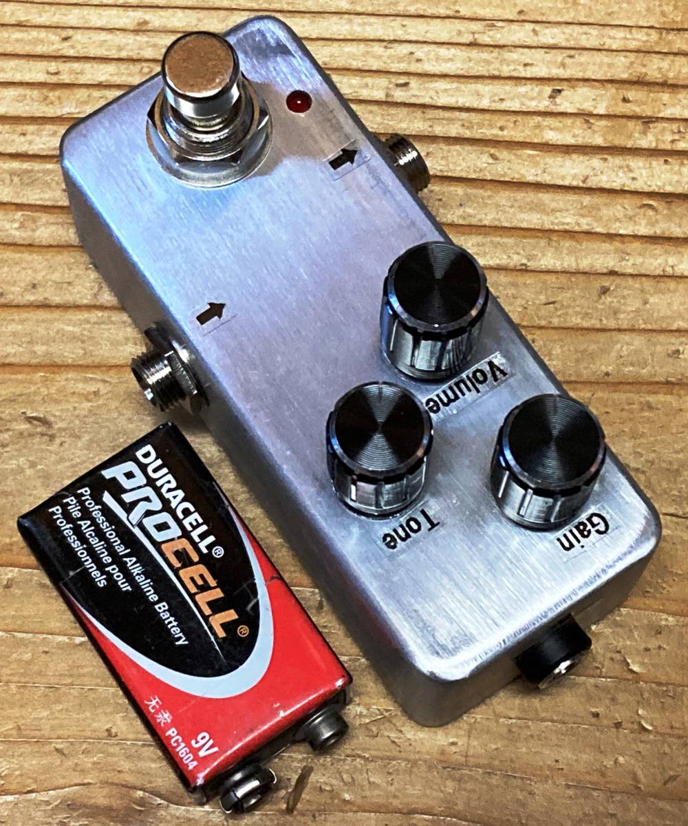 □自作！コンパクト！Greer Amps Ghetto Stomp風オーバードライブ