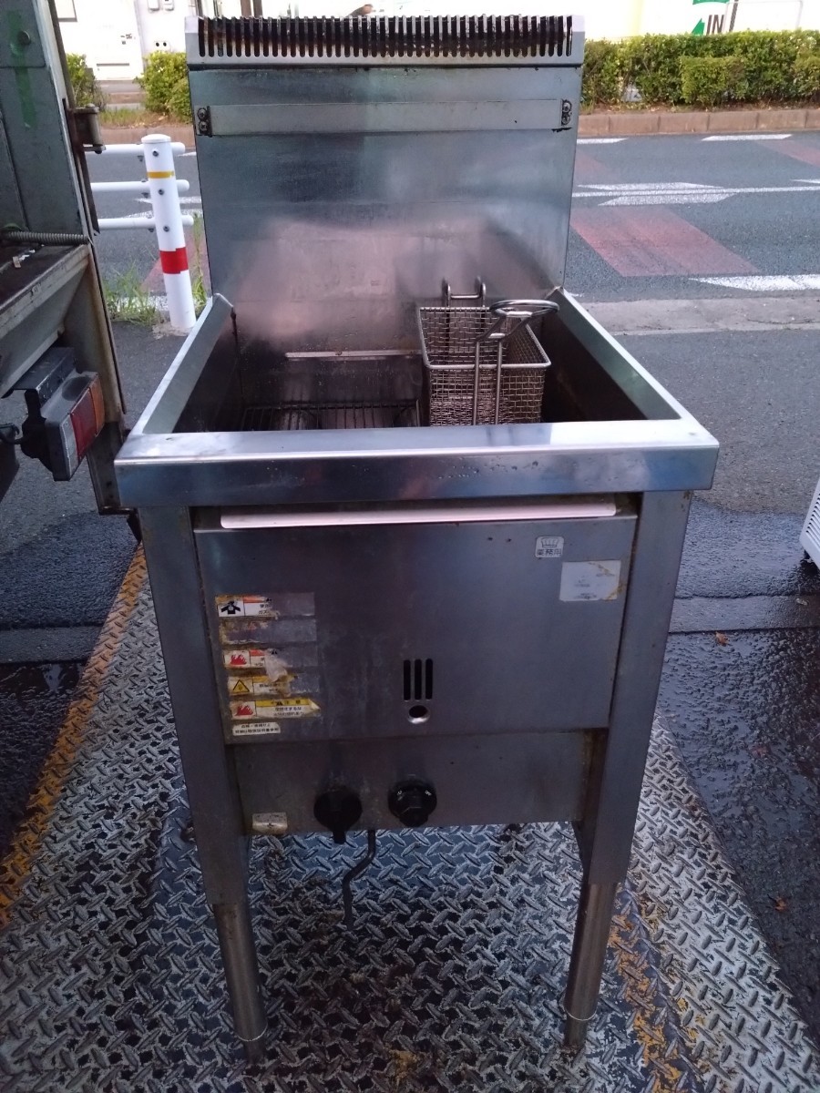 安心販売中 ○ fujimak フジマック ◇ ガス フライヤー LPガス ◇ 業務