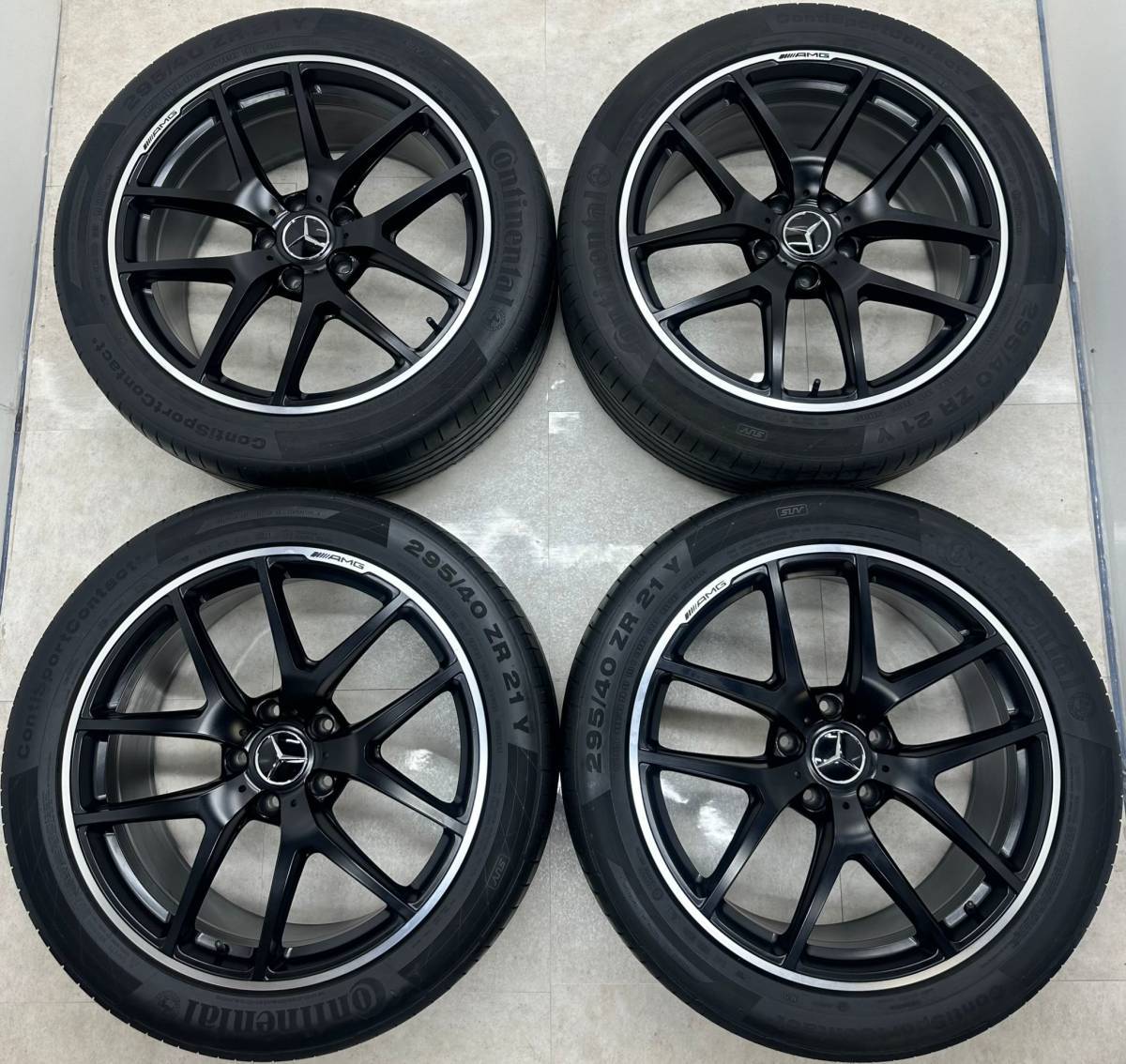 ベンツ AMG W463 GクラスG63 エディション463純正21ホイール4本 G350 