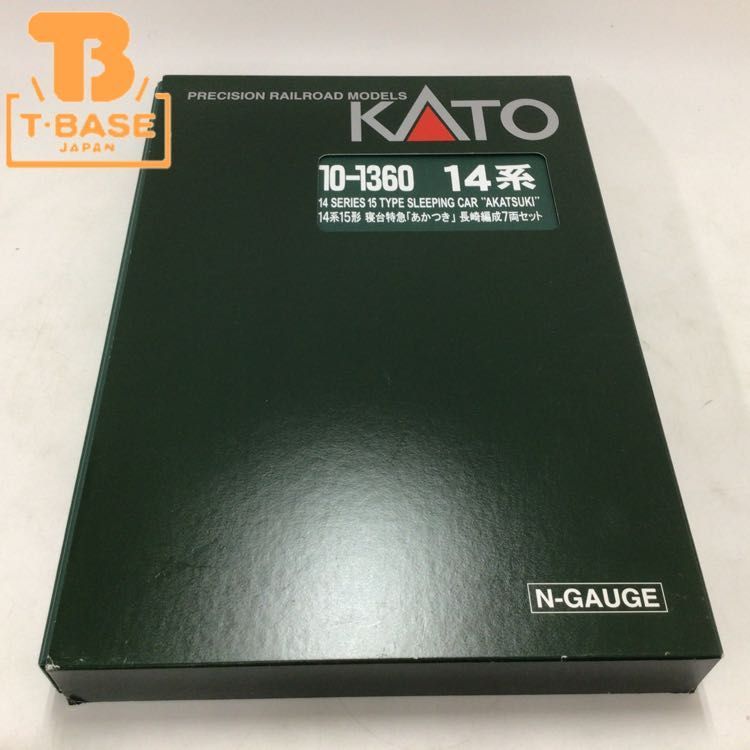 1円〜 動作確認済み KATO Nゲージ 10-1360 14系15形 寝台特急 あかつき 長崎編成 7両セット