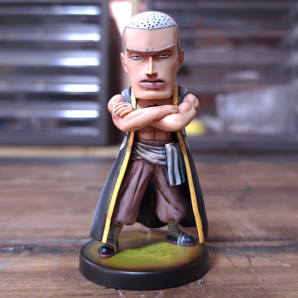Mr.1　リペイント/ワンピース/ワールドコレクタブルフィギュア/ワーコレ/WCF/カスタムペイント/リメイク/ONEPIECE figure