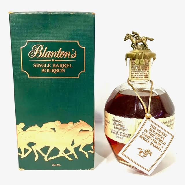 仙54【未開栓】Blanton's 750ml 46％ SINGLE BARREL BOURBON 箱有