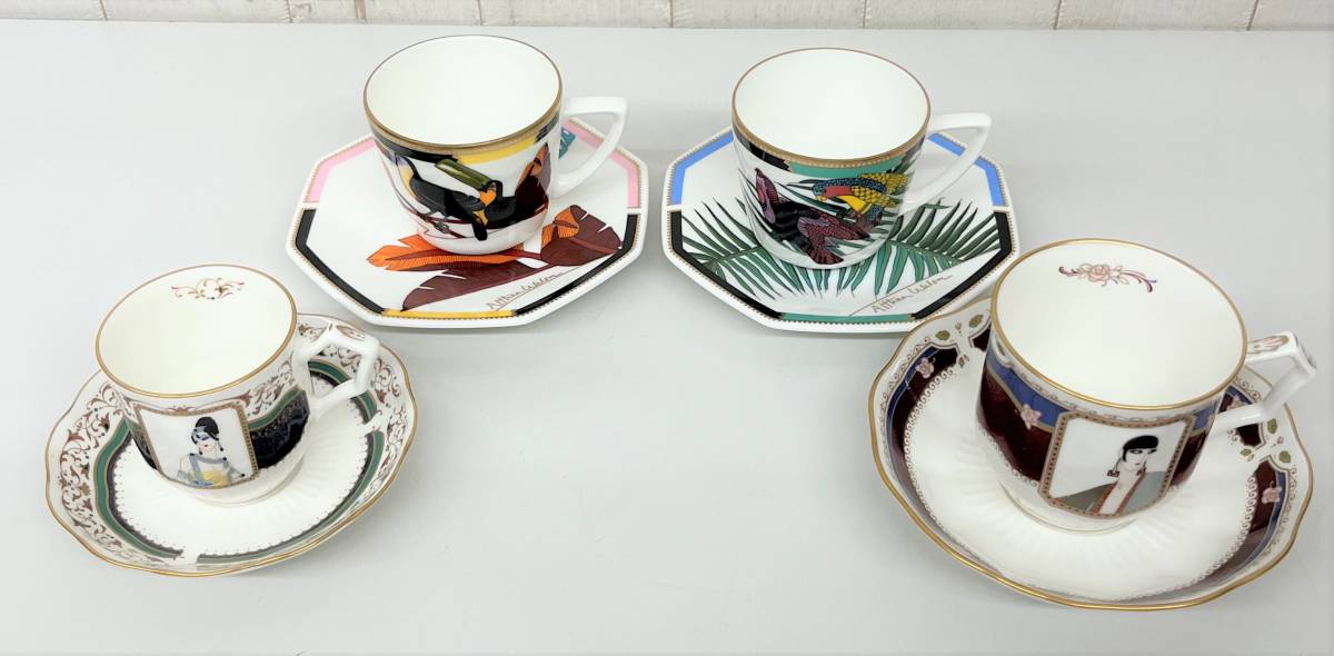資生堂 SHISEIDO 花椿CLUB BONE CHINA 1990 ESPRIT D'ERTE コーヒー