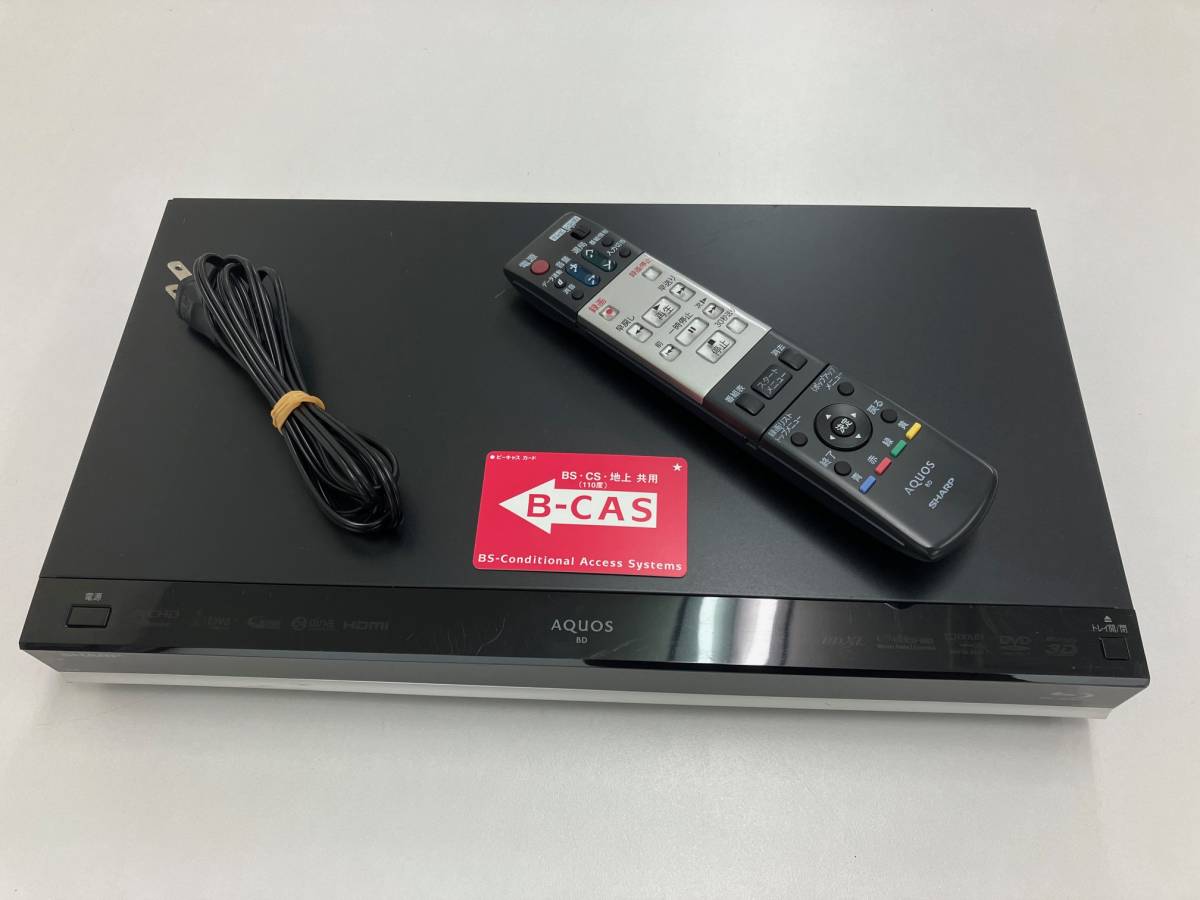 SHARP AQUOS ブルーレイレコーダー BD-W570 2番組同時録画＆ドラ丸