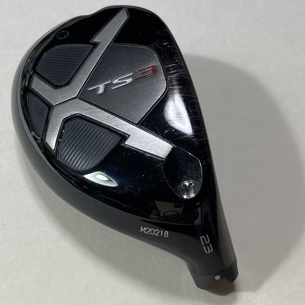 Titleist TS3 ユーティリティ19.23度ヘッドのみヘッドカバーあり ☆タイトリスト☆TS3 23 ユーティリティ ヘッドのみ単品（ヘッドカバー