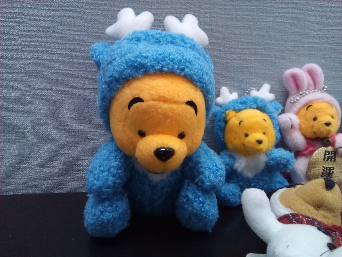 ディズニー くまのプーさん 6点 ぬいぐるみストラップ ぬいぐるみ