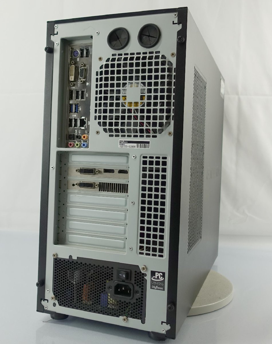 ドスパラ GALLERIA ケース/Core i7-3770/メモリ16GB/SSD240GB/HDD2TB
