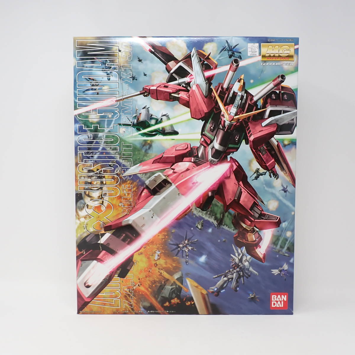 未組立品 バンダイ 1/100 MG ZGMF-X19A インフィニットジャスティス 