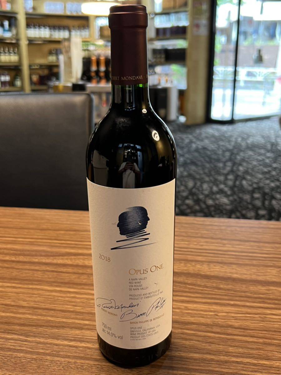 未開栓】OPUS ONE オーパスワン 2018 赤 ワイン 750ml 14% 11281753