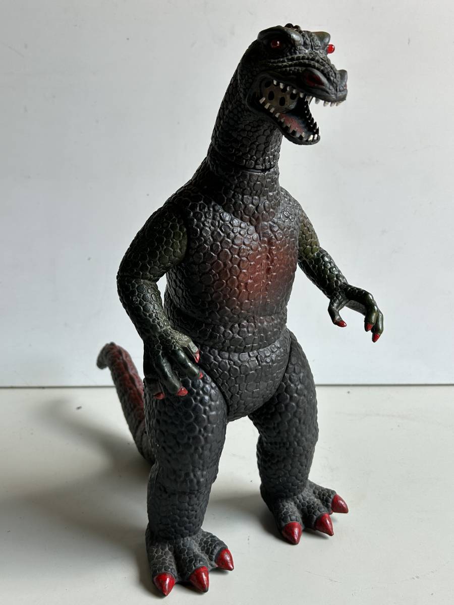 ④j226 DORMEI ゴジラ風人形 1986 無版権 パチモノ 珍品 ソフビ 人形 